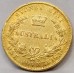 AUSTRALIA 1868 . ONE 1 GOLD SOVEREIGN . SYDNEY . GOLD